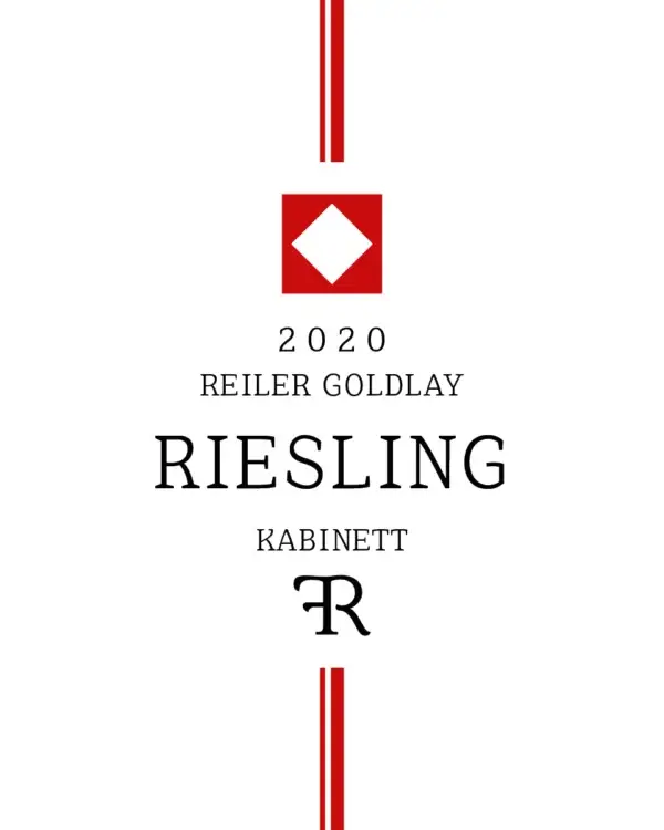 2020 Reiler Goldlay Riesling Kabinett